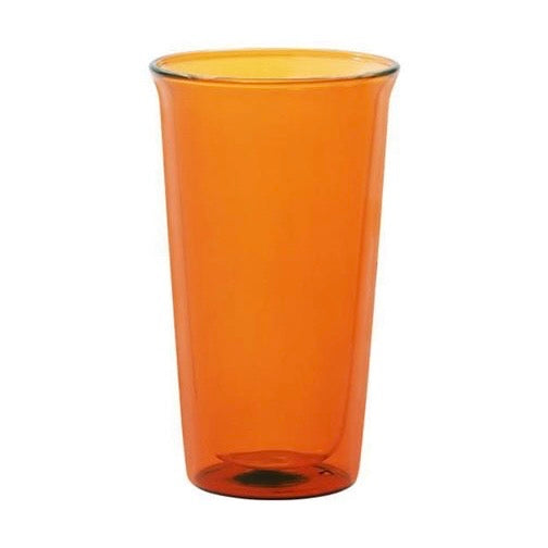 KINTO CAST AMBER Double Wall Glass Cup