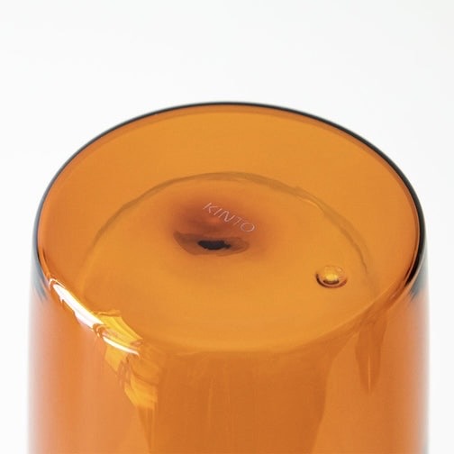 KINTO CAST AMBER Double Wall Glass Cup